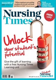 Tidningen Nursing Times 50 nummer