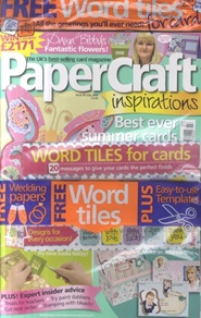 Tidningen Papercraft Inspirations 13 nummer