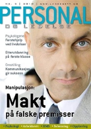 Tidningen Personal og ledelse 8 nummer
