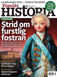 Tidningen Populär Historia 8 nummer