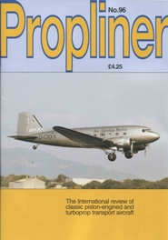 Tidningen Propliner Aviation Magazine 4 nummer