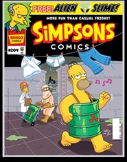 Tidningen Simpsons Comic 13 nummer