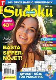 Läs mer om Tidningen Sudoku för alla 13 nummer