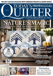 Tidningen Todays Quilter (UK) 3 nummer
