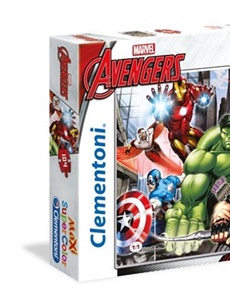Prenumeration Avengers MAXI Pussel Supercolors, 104 bitar