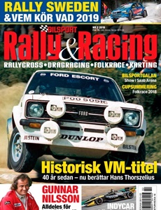 Prenumeration Bilsport Rally&Racing