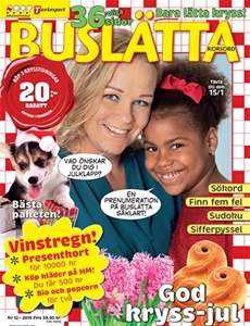 Prenumeration Busltta Korsord