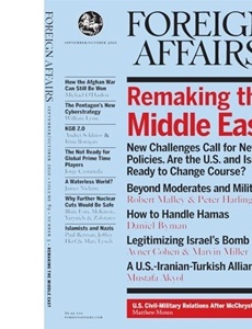 Prenumeration Foreign Affairs