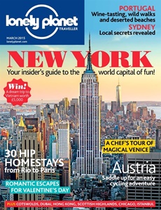 Prenumeration Lonely Planet Traveller