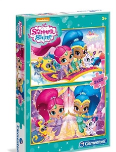 Prenumeration Shimmer and Shine Pussel, 2 x 20 bitar