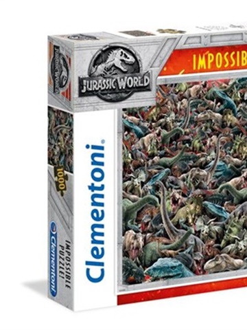 Tidningen  Jurassic World Impossible Pussel, 1000 bitar  framsida