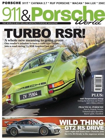Tidningen  A 911 & Porsche World framsida