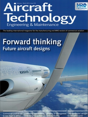 Tidningen  Aircraft Maintenance Technology framsida