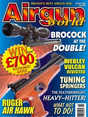 Tidningen Airgun World framsida