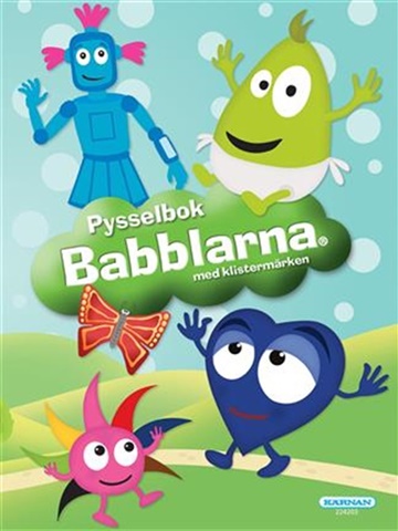 Tidningen Babblarna pysselbok framsida