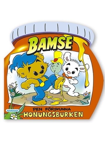 Tidningen  Bamse, den försvunna honungsburken  framsida