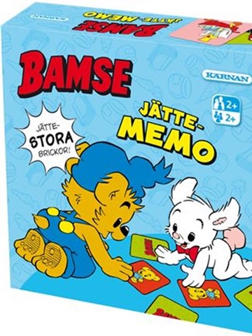 Tidningen Bamse Jättememo framsida