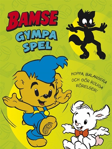 Tidningen  Bamses gympaspel framsida