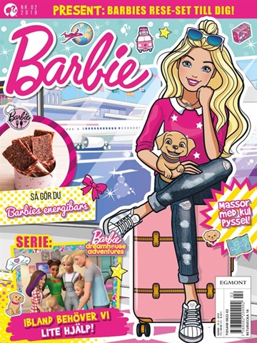 Tidningen  Barbie  framsida