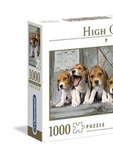 Tidningen Beagles Panorama Pussel, 1000 bitar framsida