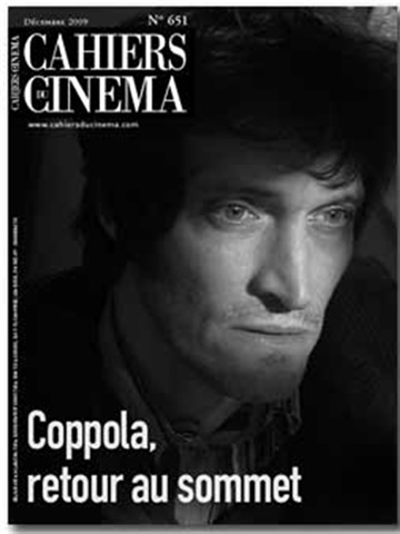 Tidningen Cahiers Du Cinema framsida
