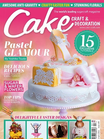 Tidningen Cake Craft & Decoration framsida