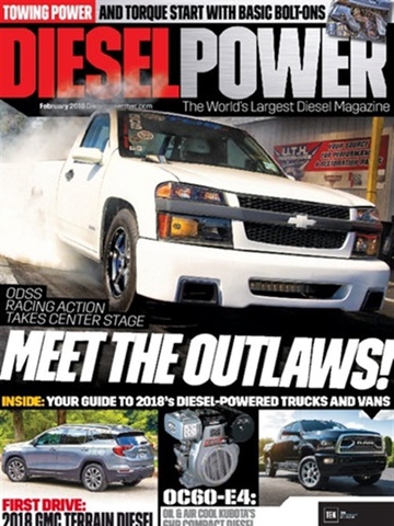 Tidningen Diesel Power framsida