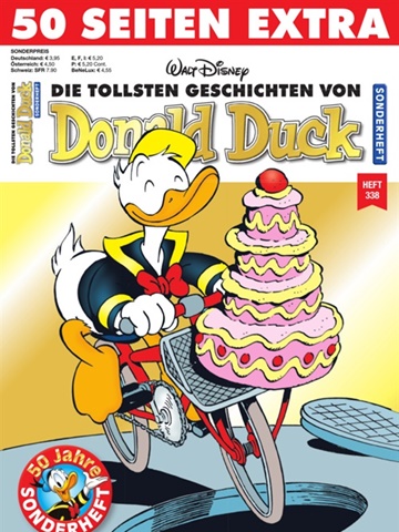Tidningen  Donald Duck Sonderheft framsida