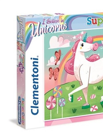 Tidningen Enhörning Pussel, 104 bitar SuperColors framsida