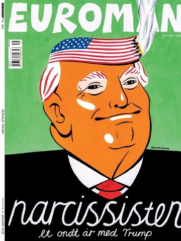 Tidningen Euroman framsida