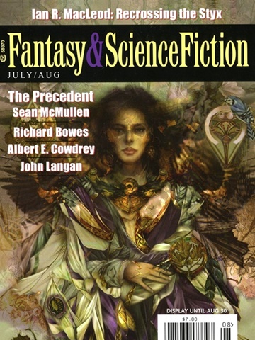 Tidningen  Fantasy & Science Fiction framsida