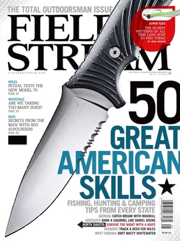Tidningen Field & Stream framsida