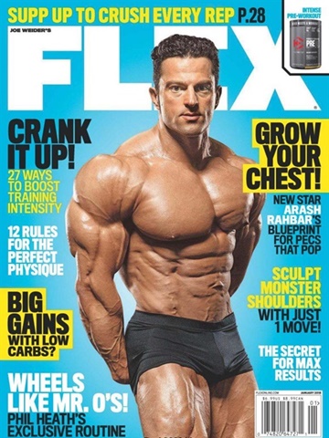 Tidningen Flex Magazine framsida