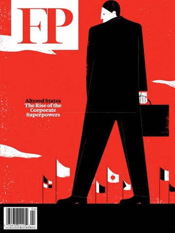 Tidningen Foreign Policy framsida