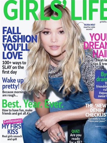 Tidningen Girls Life framsida