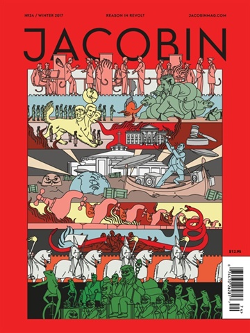 Tidningen  Jacobin Magazine framsida