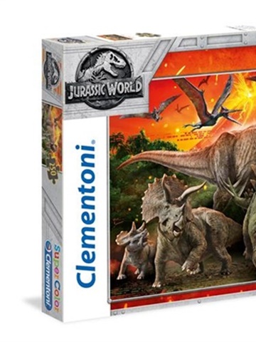 Tidningen  Jurassic World Pussel Supercolors, 250 bitar framsida