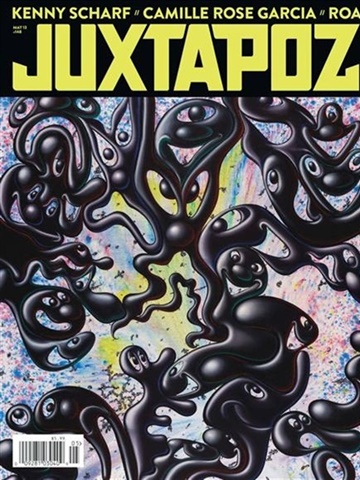 Tidningen  Juxtapoz Art & Culture Magazine framsida
