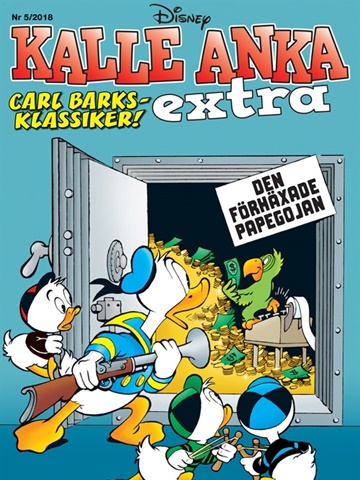 Tidningen Kalle Anka Extra framsida