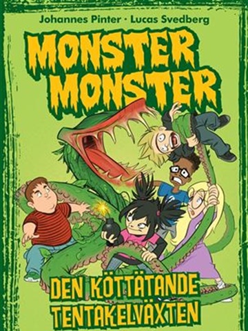Tidningen Monster Monster del 1, Den köttätande tentakelväxten framsida