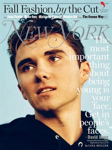 Tidningen New York Magazine framsida