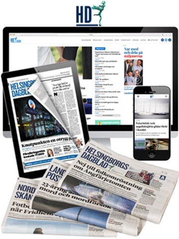 Tidningen Nordvästra Skånes Tidningar framsida