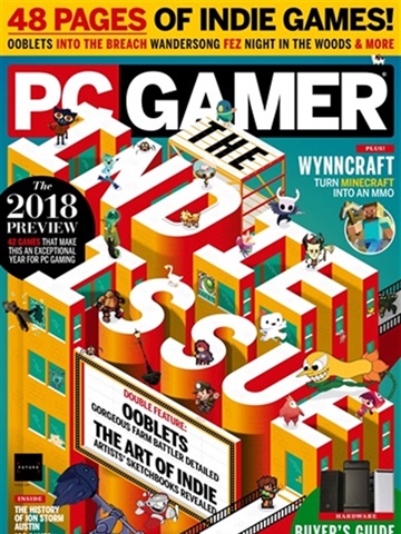 Tidningen Pc Gamer (UK Edition) framsida
