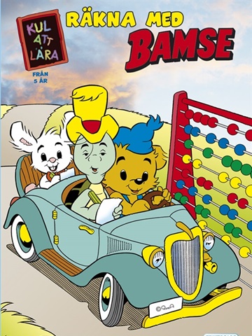 Tidningen Räkna med Bamse framsida