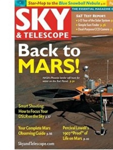 Tidningen  Sky & Telescope framsida