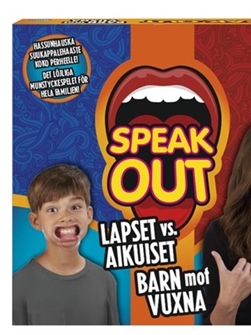 Tidningen  Speak Out Kids vs. Parents, spel framsida