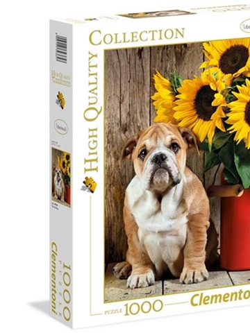 Tidningen The Bulldog Pussel, 1000 bitar framsida