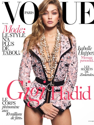 Tidningen  Vogue (French Edition) framsida