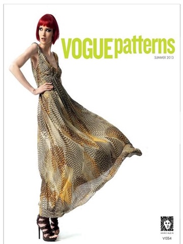 Tidningen  Vogue Patterns framsida