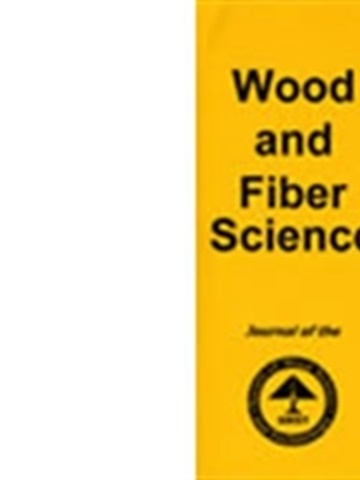 Tidningen  Wood And Fiber Science Journal framsida